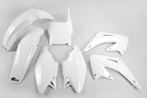 Plastic Kit white for Honda CR 125 R 2T (2004) - CR 250 R 2T (2004)